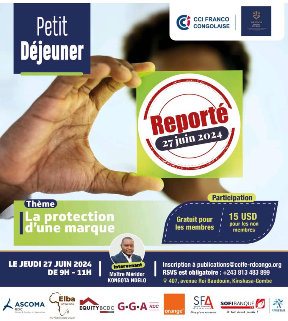 Petit dejeuner autour de la protection d une marque ce 27 juin 2024